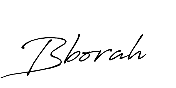 Make a beautiful signature design for name Bborah. With this signature (Antro_Vectra_Bolder) style, you can create a handwritten signature for free. Bborah signature style 7 images and pictures png