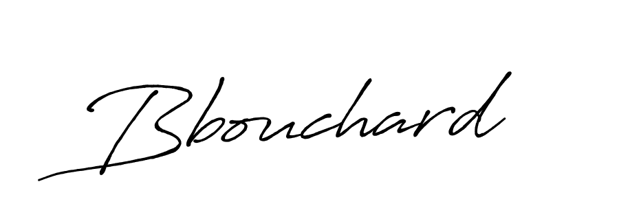 Make a beautiful signature design for name Bbouchard. With this signature (Antro_Vectra_Bolder) style, you can create a handwritten signature for free. Bbouchard signature style 7 images and pictures png