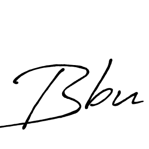 It looks lik you need a new signature style for name Bbu. Design unique handwritten (Antro_Vectra_Bolder) signature with our free signature maker in just a few clicks. Bbu signature style 7 images and pictures png