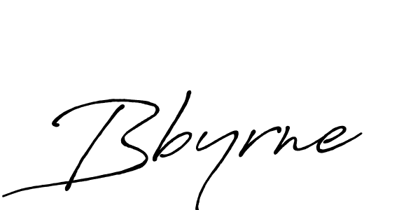 How to make Bbyrne name signature. Use Antro_Vectra_Bolder style for creating short signs online. This is the latest handwritten sign. Bbyrne signature style 7 images and pictures png