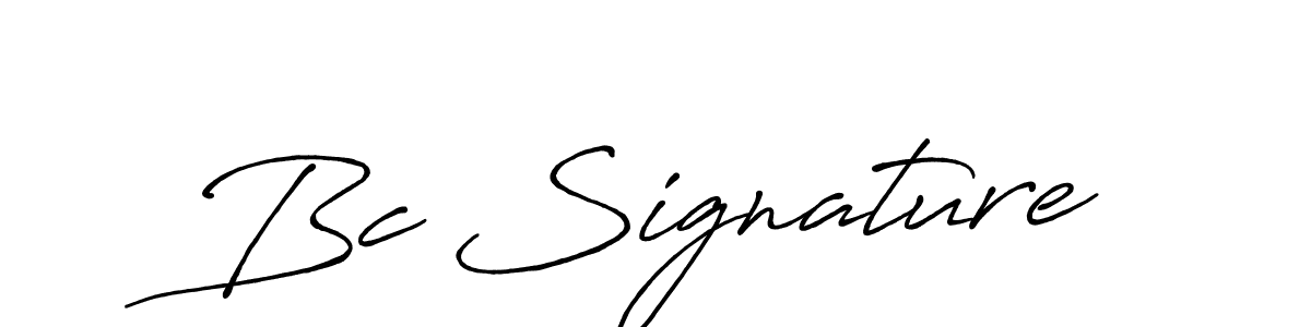 Once you've used our free online signature maker to create your best signature Antro_Vectra_Bolder style, it's time to enjoy all of the benefits that Bc Signature name signing documents. Bc Signature signature style 7 images and pictures png