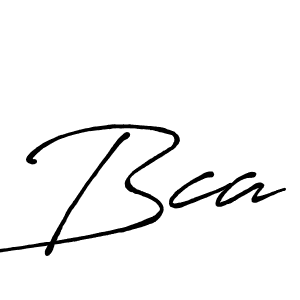 You should practise on your own different ways (Antro_Vectra_Bolder) to write your name (Bca) in signature. don't let someone else do it for you. Bca signature style 7 images and pictures png