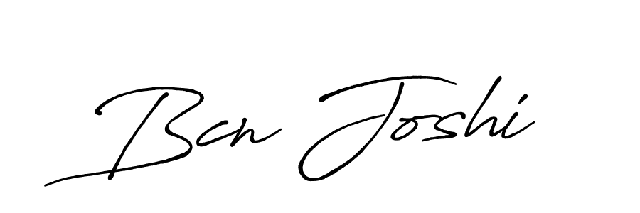 if you are searching for the best signature style for your name Bcn Joshi. so please give up your signature search. here we have designed multiple signature styles  using Antro_Vectra_Bolder. Bcn Joshi signature style 7 images and pictures png