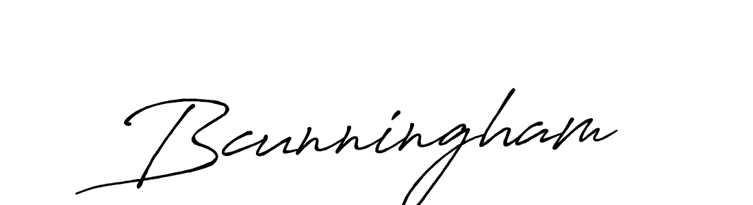 Bcunningham stylish signature style. Best Handwritten Sign (Antro_Vectra_Bolder) for my name. Handwritten Signature Collection Ideas for my name Bcunningham. Bcunningham signature style 7 images and pictures png