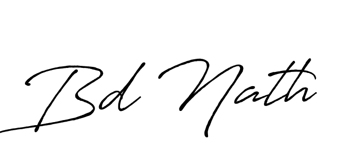 Make a beautiful signature design for name Bd Nath. Use this online signature maker to create a handwritten signature for free. Bd Nath signature style 7 images and pictures png