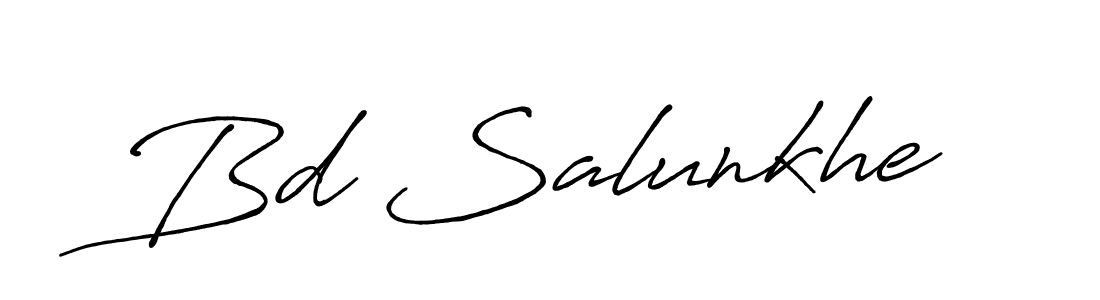 Antro_Vectra_Bolder is a professional signature style that is perfect for those who want to add a touch of class to their signature. It is also a great choice for those who want to make their signature more unique. Get Bd Salunkhe name to fancy signature for free. Bd Salunkhe signature style 7 images and pictures png