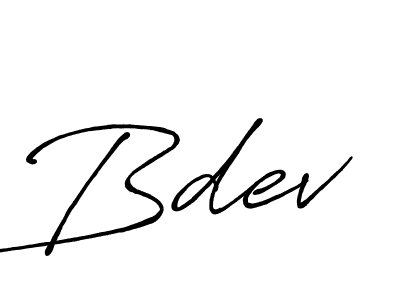 Once you've used our free online signature maker to create your best signature Antro_Vectra_Bolder style, it's time to enjoy all of the benefits that Bdev name signing documents. Bdev signature style 7 images and pictures png