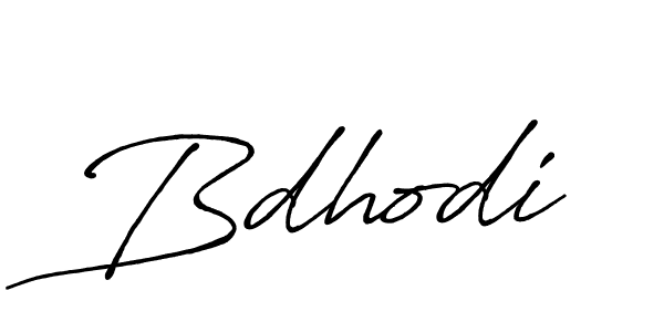 Design your own signature with our free online signature maker. With this signature software, you can create a handwritten (Antro_Vectra_Bolder) signature for name Bdhodi. Bdhodi signature style 7 images and pictures png