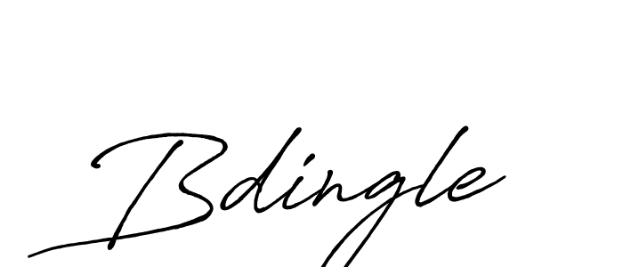 Create a beautiful signature design for name Bdingle. With this signature (Antro_Vectra_Bolder) fonts, you can make a handwritten signature for free. Bdingle signature style 7 images and pictures png