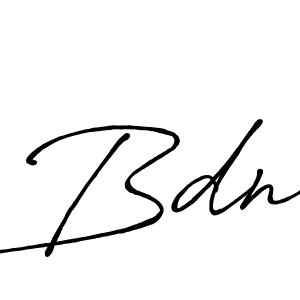 It looks lik you need a new signature style for name Bdn. Design unique handwritten (Antro_Vectra_Bolder) signature with our free signature maker in just a few clicks. Bdn signature style 7 images and pictures png