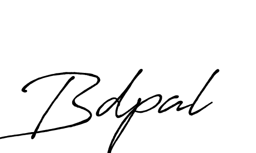 Make a beautiful signature design for name Bdpal. With this signature (Antro_Vectra_Bolder) style, you can create a handwritten signature for free. Bdpal signature style 7 images and pictures png