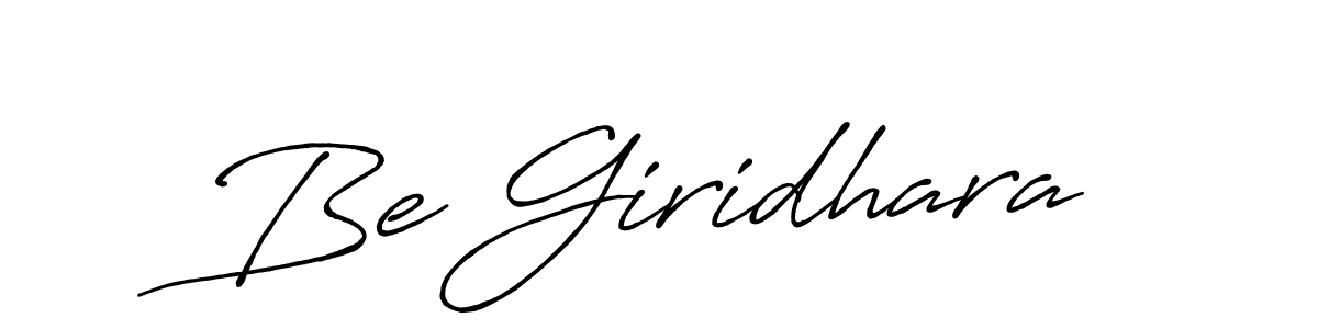 See photos of Be Giridhara official signature by Spectra . Check more albums & portfolios. Read reviews & check more about Antro_Vectra_Bolder font. Be Giridhara signature style 7 images and pictures png
