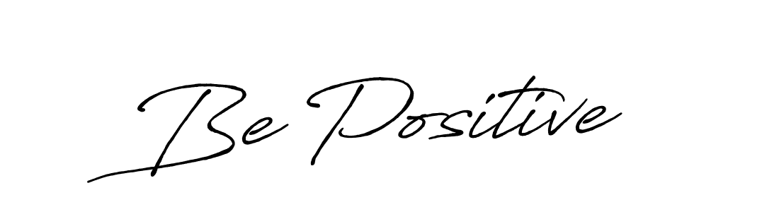 The best way (Antro_Vectra_Bolder) to make a short signature is to pick only two or three words in your name. The name Be Positive include a total of six letters. For converting this name. Be Positive signature style 7 images and pictures png