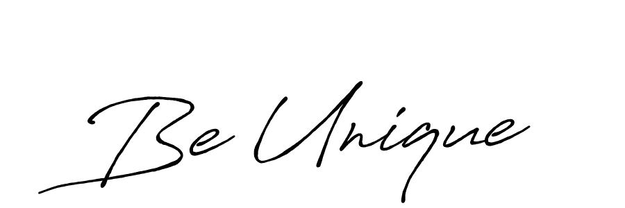 Similarly Antro_Vectra_Bolder is the best handwritten signature design. Signature creator online .You can use it as an online autograph creator for name Be Unique. Be Unique signature style 7 images and pictures png