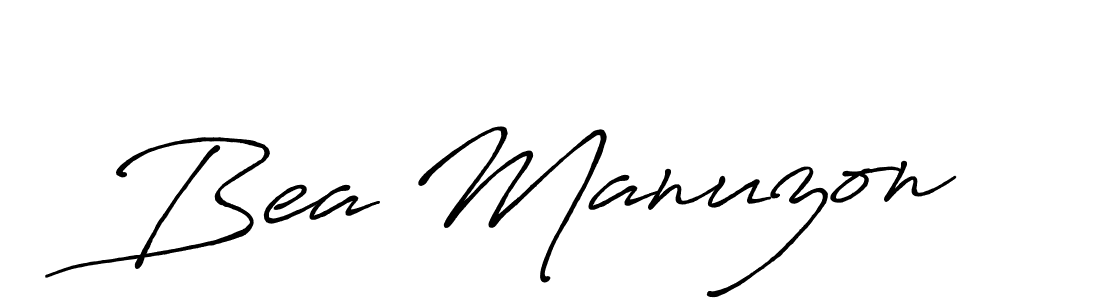 How to Draw Bea Manuzon signature style? Antro_Vectra_Bolder is a latest design signature styles for name Bea Manuzon. Bea Manuzon signature style 7 images and pictures png