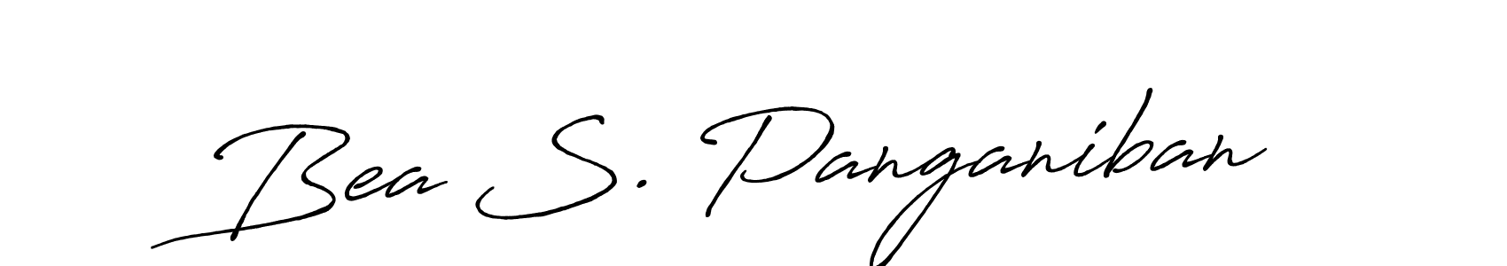 Make a beautiful signature design for name Bea S. Panganiban. Use this online signature maker to create a handwritten signature for free. Bea S. Panganiban signature style 7 images and pictures png