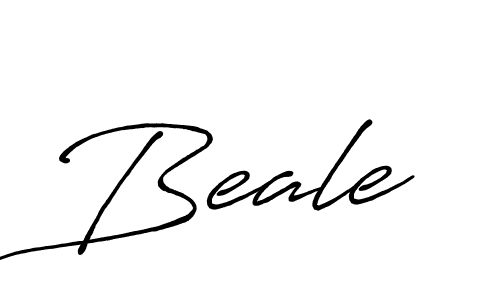 Create a beautiful signature design for name Beale. With this signature (Antro_Vectra_Bolder) fonts, you can make a handwritten signature for free. Beale signature style 7 images and pictures png