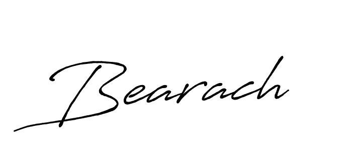 The best way (Antro_Vectra_Bolder) to make a short signature is to pick only two or three words in your name. The name Bearach include a total of six letters. For converting this name. Bearach signature style 7 images and pictures png