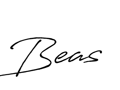 How to make Beas signature? Antro_Vectra_Bolder is a professional autograph style. Create handwritten signature for Beas name. Beas signature style 7 images and pictures png