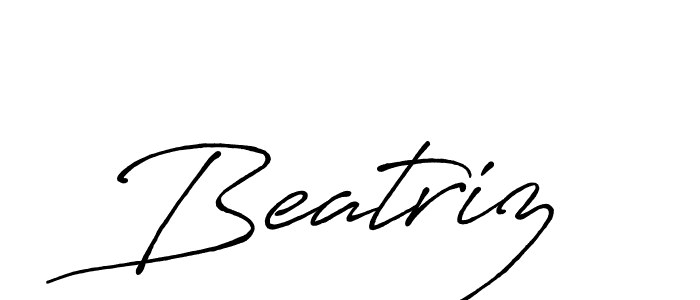 Use a signature maker to create a handwritten signature online. With this signature software, you can design (Antro_Vectra_Bolder) your own signature for name Beatriz. Beatriz signature style 7 images and pictures png