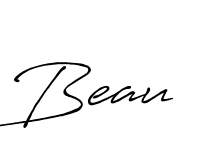 You should practise on your own different ways (Antro_Vectra_Bolder) to write your name (Beau) in signature. don't let someone else do it for you. Beau signature style 7 images and pictures png