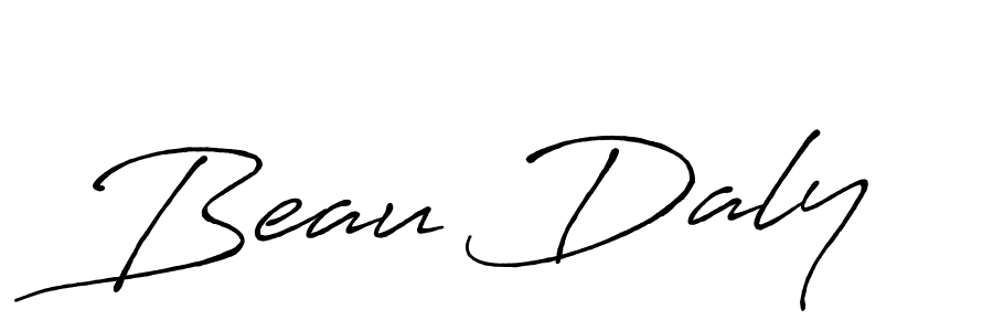 Once you've used our free online signature maker to create your best signature Antro_Vectra_Bolder style, it's time to enjoy all of the benefits that Beau Daly name signing documents. Beau Daly signature style 7 images and pictures png