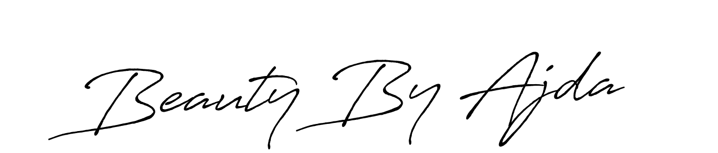 Make a beautiful signature design for name Beauty By Ajda. With this signature (Antro_Vectra_Bolder) style, you can create a handwritten signature for free. Beauty By Ajda signature style 7 images and pictures png