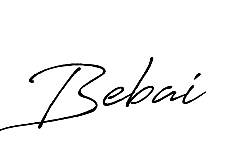 Make a beautiful signature design for name Bebai. Use this online signature maker to create a handwritten signature for free. Bebai signature style 7 images and pictures png