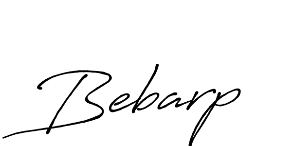 The best way (Antro_Vectra_Bolder) to make a short signature is to pick only two or three words in your name. The name Bebarp include a total of six letters. For converting this name. Bebarp signature style 7 images and pictures png