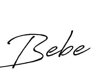 Also we have Bebe name is the best signature style. Create professional handwritten signature collection using Antro_Vectra_Bolder autograph style. Bebe signature style 7 images and pictures png