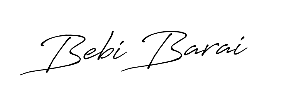 Once you've used our free online signature maker to create your best signature Antro_Vectra_Bolder style, it's time to enjoy all of the benefits that Bebi Barai name signing documents. Bebi Barai signature style 7 images and pictures png