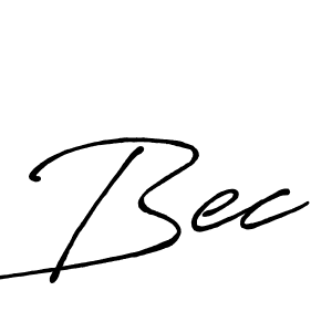 This is the best signature style for the Bec name. Also you like these signature font (Antro_Vectra_Bolder). Mix name signature. Bec signature style 7 images and pictures png
