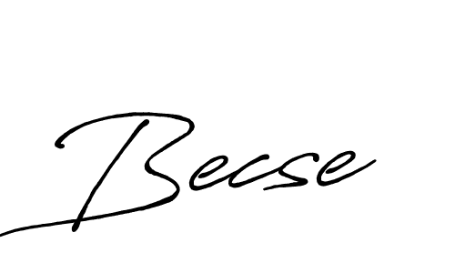 Use a signature maker to create a handwritten signature online. With this signature software, you can design (Antro_Vectra_Bolder) your own signature for name Becse. Becse signature style 7 images and pictures png