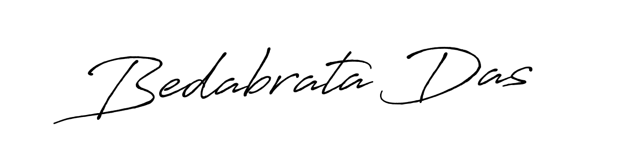 Use a signature maker to create a handwritten signature online. With this signature software, you can design (Antro_Vectra_Bolder) your own signature for name Bedabrata Das. Bedabrata Das signature style 7 images and pictures png