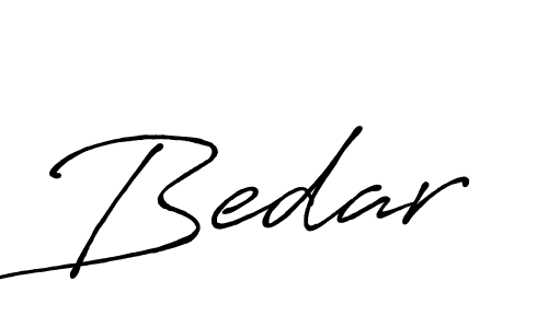 How to make Bedar signature? Antro_Vectra_Bolder is a professional autograph style. Create handwritten signature for Bedar name. Bedar signature style 7 images and pictures png