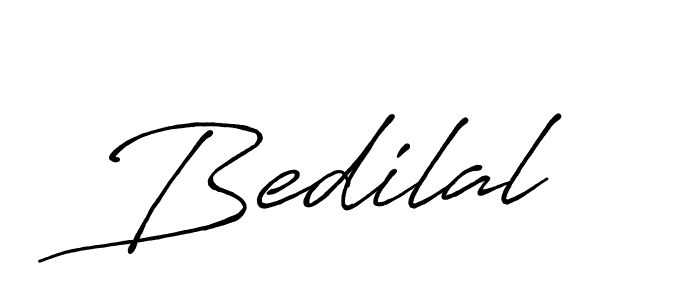 Create a beautiful signature design for name Bedilal. With this signature (Antro_Vectra_Bolder) fonts, you can make a handwritten signature for free. Bedilal signature style 7 images and pictures png