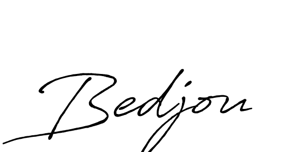 You should practise on your own different ways (Antro_Vectra_Bolder) to write your name (Bedjou) in signature. don't let someone else do it for you. Bedjou signature style 7 images and pictures png