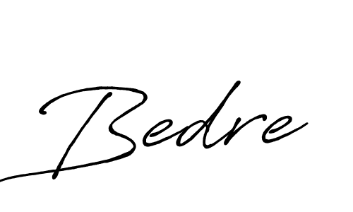 It looks lik you need a new signature style for name Bedre. Design unique handwritten (Antro_Vectra_Bolder) signature with our free signature maker in just a few clicks. Bedre signature style 7 images and pictures png