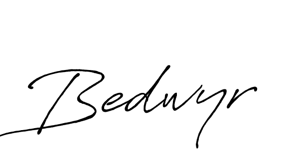 Create a beautiful signature design for name Bedwyr. With this signature (Antro_Vectra_Bolder) fonts, you can make a handwritten signature for free. Bedwyr signature style 7 images and pictures png