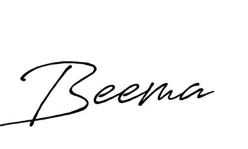 Use a signature maker to create a handwritten signature online. With this signature software, you can design (Antro_Vectra_Bolder) your own signature for name Beema. Beema signature style 7 images and pictures png