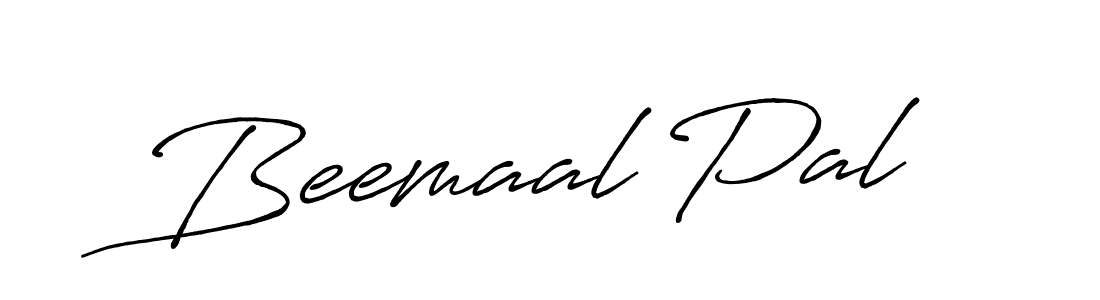 How to make Beemaal Pal signature? Antro_Vectra_Bolder is a professional autograph style. Create handwritten signature for Beemaal Pal name. Beemaal Pal signature style 7 images and pictures png