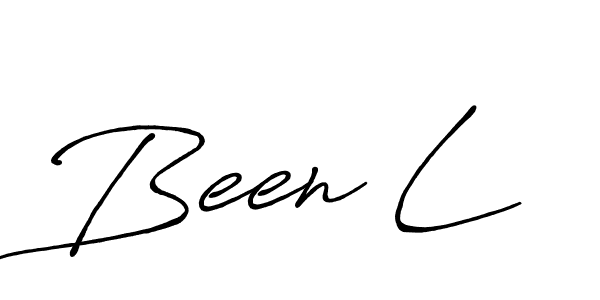 Make a beautiful signature design for name Been L. Use this online signature maker to create a handwritten signature for free. Been L signature style 7 images and pictures png