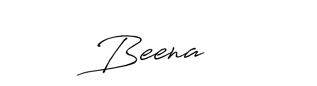 You should practise on your own different ways (Antro_Vectra_Bolder) to write your name (Beena❤️) in signature. don't let someone else do it for you. Beena❤️ signature style 7 images and pictures png