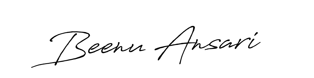 How to Draw Beenu Ansari signature style? Antro_Vectra_Bolder is a latest design signature styles for name Beenu Ansari. Beenu Ansari signature style 7 images and pictures png