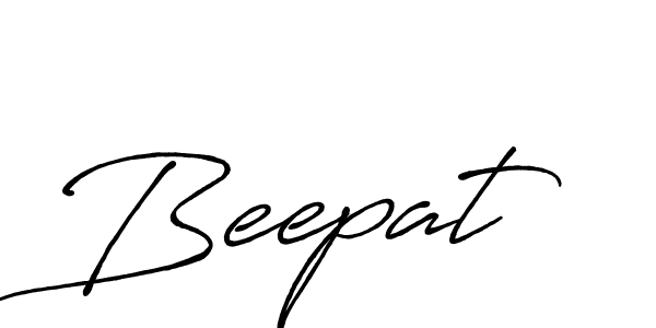 if you are searching for the best signature style for your name Beepat. so please give up your signature search. here we have designed multiple signature styles  using Antro_Vectra_Bolder. Beepat signature style 7 images and pictures png