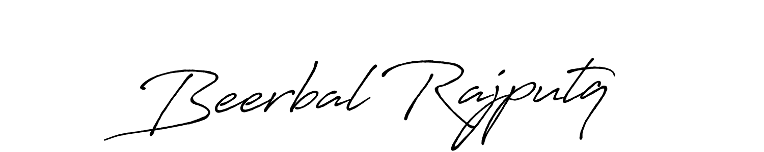 Use a signature maker to create a handwritten signature online. With this signature software, you can design (Antro_Vectra_Bolder) your own signature for name Beerbal Rajputq. Beerbal Rajputq signature style 7 images and pictures png