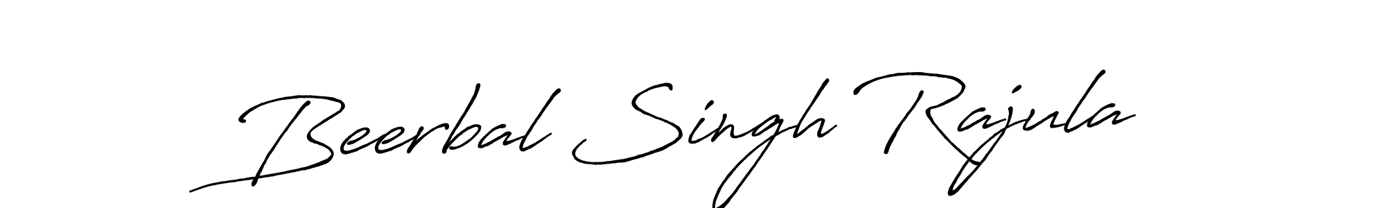 Beerbal Singh Rajula stylish signature style. Best Handwritten Sign (Antro_Vectra_Bolder) for my name. Handwritten Signature Collection Ideas for my name Beerbal Singh Rajula. Beerbal Singh Rajula signature style 7 images and pictures png