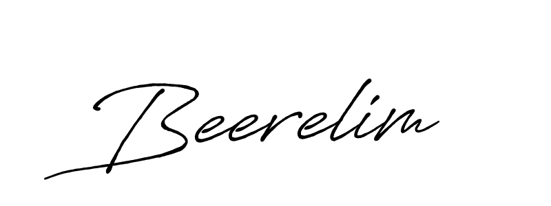 It looks lik you need a new signature style for name Beerelim. Design unique handwritten (Antro_Vectra_Bolder) signature with our free signature maker in just a few clicks. Beerelim signature style 7 images and pictures png