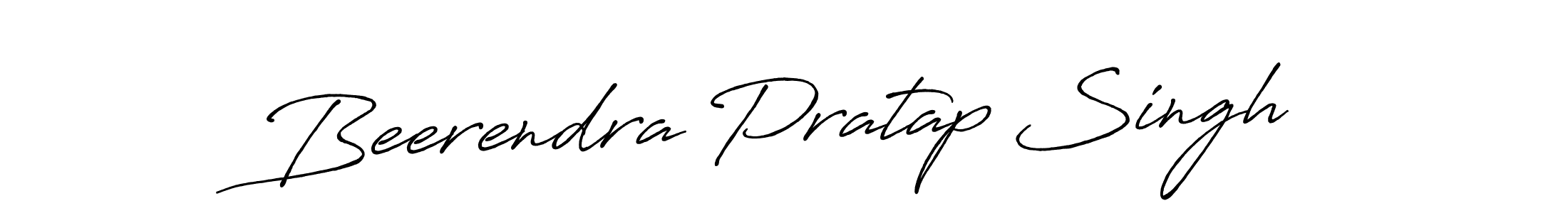 Make a beautiful signature design for name Beerendra Pratap Singh. With this signature (Antro_Vectra_Bolder) style, you can create a handwritten signature for free. Beerendra Pratap Singh signature style 7 images and pictures png