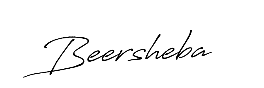 Make a beautiful signature design for name Beersheba. With this signature (Antro_Vectra_Bolder) style, you can create a handwritten signature for free. Beersheba signature style 7 images and pictures png